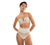 Bügel-BH TRIUMPH "Comfort Contour WDP", Damen, Gr. 75, Cup E, beige, Microtouch, Obermaterial: 41% Polyamid, 34% Polyester, 25% Elasthan, BHs Bügel-BH, Comfort Wire (11651039-75) beige