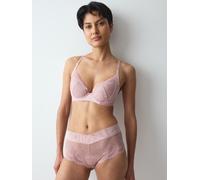 Bügel-BH TRIUMPH "Love in Lace WP", Damen, Gr. 90, Cup B, rosa (sophia), Spitze, Obermaterial: 45% Polyamid, 34% Polyester, 21% Elasthan, BHs Bügel-BH, Stretch-Spitze (75379861-90) sophia