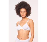 Bügel-BH TRIUMPH "Micro Fun W", Damen, Gr. 80, Cup B, weiß, Microtouch, Obermaterial: 82% Polyamid, 18% Elasthan (LYCRA), BHs Bügel-BH, nahtlos vorgeformte Cups (271362-80) weiß
