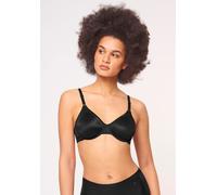 Triumph Damen BH Micro Fun W, mit Bügel, ohne Polsterung, Verstellbare Träger, 90D, Schwarz