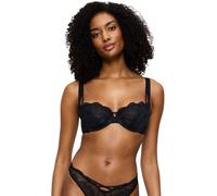 Triumph Balconette-BH mit Spitzenbesatz Serie 'Palina Moonlight Kiss' in Black, Größe 80B