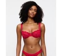 Triumph Balconette-Bügel-BH mit speziell zugeschnittener Cup-Konstruktion in Rot, Größe 90C