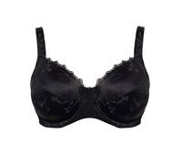 Bügel-BH ULLA DESSOUS "BH mit Bügel Viola", Damen, Gr. 90, Cup G, schwarz, Obermaterial: 40% Polyamid PA. 40% Elasthan EL. 20% Polyester PES., BHs Bügel-BH (60906319-90) schwarz