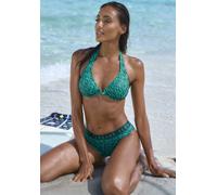 ELBSAND Bügel-Bikini Damen petrol bedruckt Gr.38 Cup D