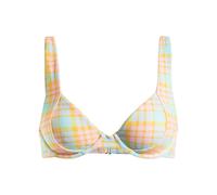 Bügel-Bikini-Top BILLABONG "Check Please Emma", Damen, Gr. XS, bunt (multi), Obermaterial: 96% Nylon, 4% Elasthan., Bikini-Oberteile (31495733-XS) multi