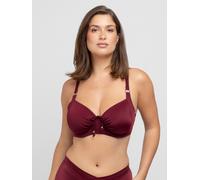 Bügel-Bikini-Top DORINA "Fiji", Damen, Gr. 75, Cup E, rot, Obermaterial: 57% Polyester, 24% Polyamid, 19% Elasthan, Bikini-Oberteile (91665906-75) rot