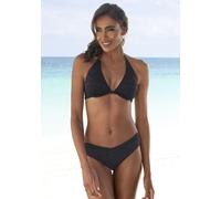 LASCANA Bügel-Bikini-Top Damen schwarz Gr.38 Cup E