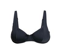 Bügel-Bikini-Top ROXY "Beach Classics", Damen, Gr. S, Cup B, grau (anthrazit), Obermaterial: 87% Nylon, 13% Elasthan;, Bikini-Oberteile (37623950-S) anthrazit