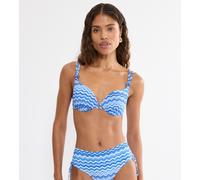 Triumph - Bikini Top gefüttert mit Bügel - Blau 40C - Mix & Match Summer - Bademode für Frauen