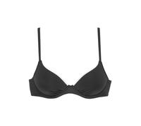 Bügel-Bikini-Top VIVANCE "Lorena", Damen, Gr. 32, Cup A, schwarz, Recycling-Polyamid, unifarben, Bikini-Oberteile, mit kontrastfarbenem Piping (35276811-32) schwarz