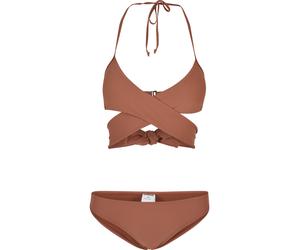 Bügel-Bikini URBAN CLASSICS "Urban Classics Damen Ladies Bikini", Damen, Gr. XL, N-Gr, terracotta, 82% Polyamid, 18% Elasthan, Bikini-Sets Bügel-Bikini (41893244-XL) terracotta