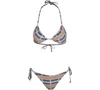 Bügel-Bikini URBAN CLASSICS "Urban Classics Damen Ladies Inka Bikini", Damen, Gr. L, N-Gr, bunt (weißinka), 85% Polyester, 15% Elasthan, Bikini-Sets Bügel-Bikini (46230210-L) weißinka