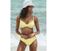 Bügel-Bikini VENICE BEACH "Aria" Gr. 42, Cup F, gelb (zitrone) Damen Bikini-Sets (76179168-42) zitrone
