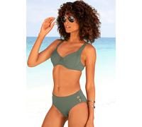VIVANCE BY LASCANA Bügel-Bikini Damen oliv Gr.36 Cup C