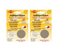 Bügel Flicken Aufbügelflicken Marke Kleiber ZEPHIR Großformat 100% Baumwolle 2er Set Reparatur Flicken 2 Flicken a 40 cm x 12 cm