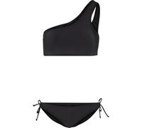 Bügel-Tankini URBAN CLASSICS "Urban Classics Damen Ladies Asymmetric Bikini", Damen, Gr. M, N-Gr, schwarz, 85% Polyester, 15% Elasthan, Bikini-Sets (14363842-M) schwarz