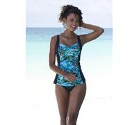 VIVANCE Bügel-Tankini Damen türkis bedruckt Gr.44 Cup E