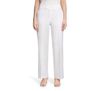 Bügelfaltenhose BETTY BARCLAY "Damen mit Bügelfalte", Damen, Gr. 36, Normalgrößen, rohweiß, Obermaterial: 59% Baumwolle, 39% Viskose, 2% Elasthan, Basic, relaxed fit lang, Hosen (72643116-36) rohweiß