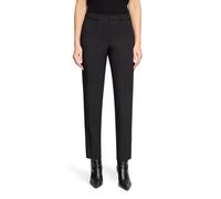 Bügelfaltenhose BETTY BARCLAY "Damen mit Bügelfalte", Damen, Gr. 40, Normalgrößen, schwarz, Obermaterial: 86% Polyester, 14% Elasthan, Basic, relaxed fit 7/8-Länge, Hosen, Material (66921042-40) schwa