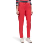 Bügelfaltenhose BETTY BARCLAY "Damen mit Bügelfalte", Damen, Gr. 42, Normalgrößen, rot (poppy rot), Obermaterial: 86% Polyester, 14% Elasthan, Basic, relaxed fit 7/8-Länge, Hosen, Material (64089425-4
