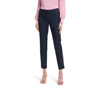 Bügelfaltenhose BETTY BARCLAY "Damen Slim Fit", Damen, Gr. 36, Normalgrößen, dunkelblau, Obermaterial: 88% Polyamid, 12% Elasthan., slim fit 7/8-Länge, Hosen (89491009-36) dunkelblau