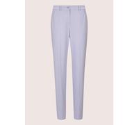 Bügelfaltenhose MADELEINE "Hose Jerseyhose mit Bügelfalten", Damen, Gr. 42, N-Gr, lila (hellamethyst), Obermaterial: 67% Viskose CV. 27% Polyamid PA. 6% Elasthan EL., Hosen (85454427-42) hellamethyst