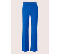 Bügelfaltenhose MADELEINE "Palazzohose Ausgestellte Bügelfalten-Hose", Damen, Gr. 34, N-Gr, blau (royalblau), Obermaterial: 92% Polyester PES. 8% Elasthan EL., Hosen (94782465-34) royalblau