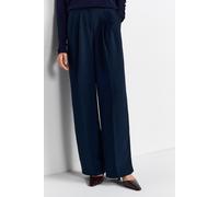 Bügelfaltenhose RICHROYAL, Damen, Gr. 36, N-Gr, blau (midnight blau), Web, Obermaterial: 100% Polyester, klassisch lang, Hosen, Mit Markenlabel über der Tasche (77506520-36) midnight blau