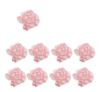 Bügelflicken 10 Stück Großhandel Romantische Liebe Herz Brief Stickerei Patches, Niedliche Bär Schleife Aufbügeln for Jeansjacke Tasche DIY(Color 6)