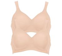 Bügelloser BH ANITA "BH ohne Bügel Twin", Damen, Gr. 110, Cup A, beige (desert desert), Obermaterial: 70% Polyamid PA. 30% Elasthan EL., BHs (14526963-110) desert desert