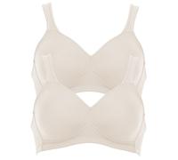 Bügelloser BH ANITA "BH ohne Bügel Twin", Damen, Gr. 110, Cup B, beige (champagner champagner), Obermaterial: 70% Polyamid PA. 30% Elasthan EL., BHs (19646728-110) champagner champagner