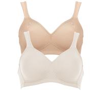 Bügelloser BH ANITA "BH ohne Bügel Twin", Damen, Gr. 80, Cup F, bunt (champagner beige), Obermaterial: 70% Polyamid PA. 30% Elasthan EL., BHs (10701509-80) champagner beige