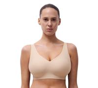 Bügelloser BH CHANTELLE "SOFTSTRETCH POWER", Damen, Gr. L, N-Gr, golden beige, Obermaterial: 80% Polyamid, 20% Elasthan, BHs, Airbonding Abschlüsse für eine Anhebung der Büste (42627911-L) golden beig