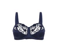 Bügelloser BH FELINA "BH ohne Bügel Moments", Damen, Gr. 80, Cup C, blau (admiral), Obermaterial: 80% Polyamid PA. 13% Polyester PES. 7% Elasthan EL., BHs (67575349-80) admiral