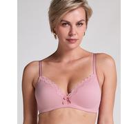 Bügelloser BH HUNKEMÖLLER "Vorgeformter BH ohne Bügel Lola", Damen, Gr. 80D, Cup D, rosa, 58% Polyamid, 25% Polyester, 17% Elasthan, BHs (43174463-80) rosa