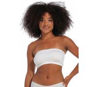 Bügelloser BH MAGIC BODYFASHION "Comfort Bandeau", Damen, Gr. M, N-Gr, weiß, Obermaterial: 90% Polyamid, 10% Elasthan, figurbetont, BHs, mit herausnehmbaren Pads (18988445-M) weiß