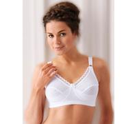 Bügelloser BH MISS MARY, Damen, Gr. 110, Cup C, weiß, 80% Baumwolle, 13% Elasthan, 7% Polyamid, BHs (565454-110) weiß