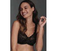 Bügelloser BH mit Spitze schwarz 75 E