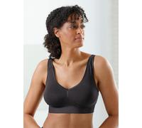 Bügelloser BH MMTC, Damen, Gr. 36/38, Cup B/C/D, schwarz, 97% Polyamid, 3% Elasthan, BHs (28406024-36) schwarz