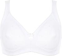 Naturana Damen BH mit weichen Körbchen, volle Abdeckung, Weiß, 46C, weiß