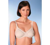 Sheego BH ohne Bügel mit Blende am Dekolleté 85B elfenbein