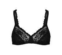 Bügelloser BH NINA VON C. "BH ohne Bügel Millefleurs", Damen, Gr. 85, Cup A, schwarz, Obermaterial: 85% Polyamid PA. 15% Elasthan EL., BHs (39909114-85) schwarz