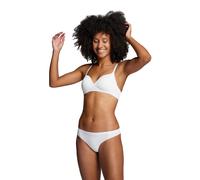 Bügelloser BH PUMA "PUMA WOMEN SOFT PADDED BRA", Damen, Gr. 70, Cup C, weiß, Microtouch, Obermaterial: 84% Polyamid, 16% Elasthan, klassisch, BHs Bügelloser BH, weiche Wattierung, vorgeformte Körbchen