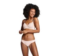 Bügelloser BH PUMA "PUMA WOMEN SOFT PADDED BRA", Damen, Gr. 85, Cup A, rosa (rose dust), Microtouch, Obermaterial: 84% Polyamid, 16% Elasthan, klassisch, BHs Bügelloser BH, weiche Wattierung, vorgefor