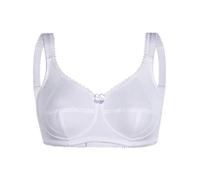 Bügelloser BH SASSA "BH ohne Bügel Functional Bras", Damen, Gr. 85, Cup C, weiß, Obermaterial: 92% Baumwolle CO. 8% Elasthan EL., BHs (60854810-85) weiß