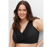 Sheego BH ohne Bügel in Bustier-Form 115G schwarz