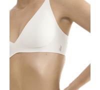 Bügelloser BH SLOGGI "ZERO Feel 2.0 THE UP P Bra", Damen, Gr. M, N-Gr, weiß (silk weiß), Single Jersey, Obermaterial: 76% Polyamid, 24% Elasthan, BHs, nahtlos und unsichtbar (51645747-M) silk weiß