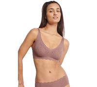 Sloggi BH ZERO Feel Bliss Soft Bra bügellos Damen braun (Cacao) Größe L