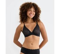 Sloggi Bügelloser BH ZERO Feel Bliss THE UP P Bra unsichtbar mit Spitzenoptik schwarz Gr. XL
