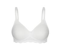 Bügelloser BH SUSA "BH ohne Bügel Nizza", Damen, Gr. 85, Cup B, beige (natur), Obermaterial: 58% Baumwolle CO. 36% Polyamid PA. 6% Elasthan EL., BHs (39559607-85) natur